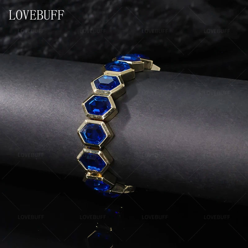 LOVEBUFF Honkai: Star Rail Aventurine K9 Crystal Cosplay Bracelet