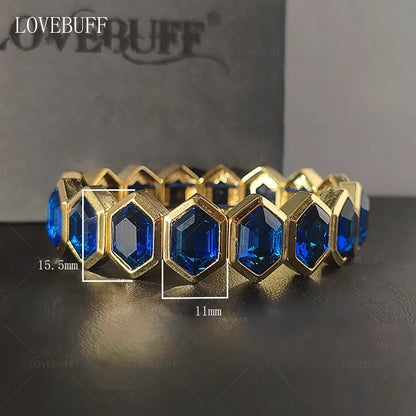 LOVEBUFF Honkai: Star Rail Aventurine K9 Crystal Cosplay Bracelet