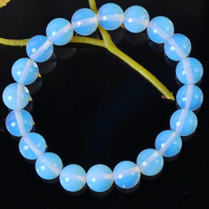 10MM Sodalite Lapis Opal Sandstone Tigereye Garnet  Howlite Labradorite Picture Bracelet Stretch Jewelry For Woman Gift 8 Inch