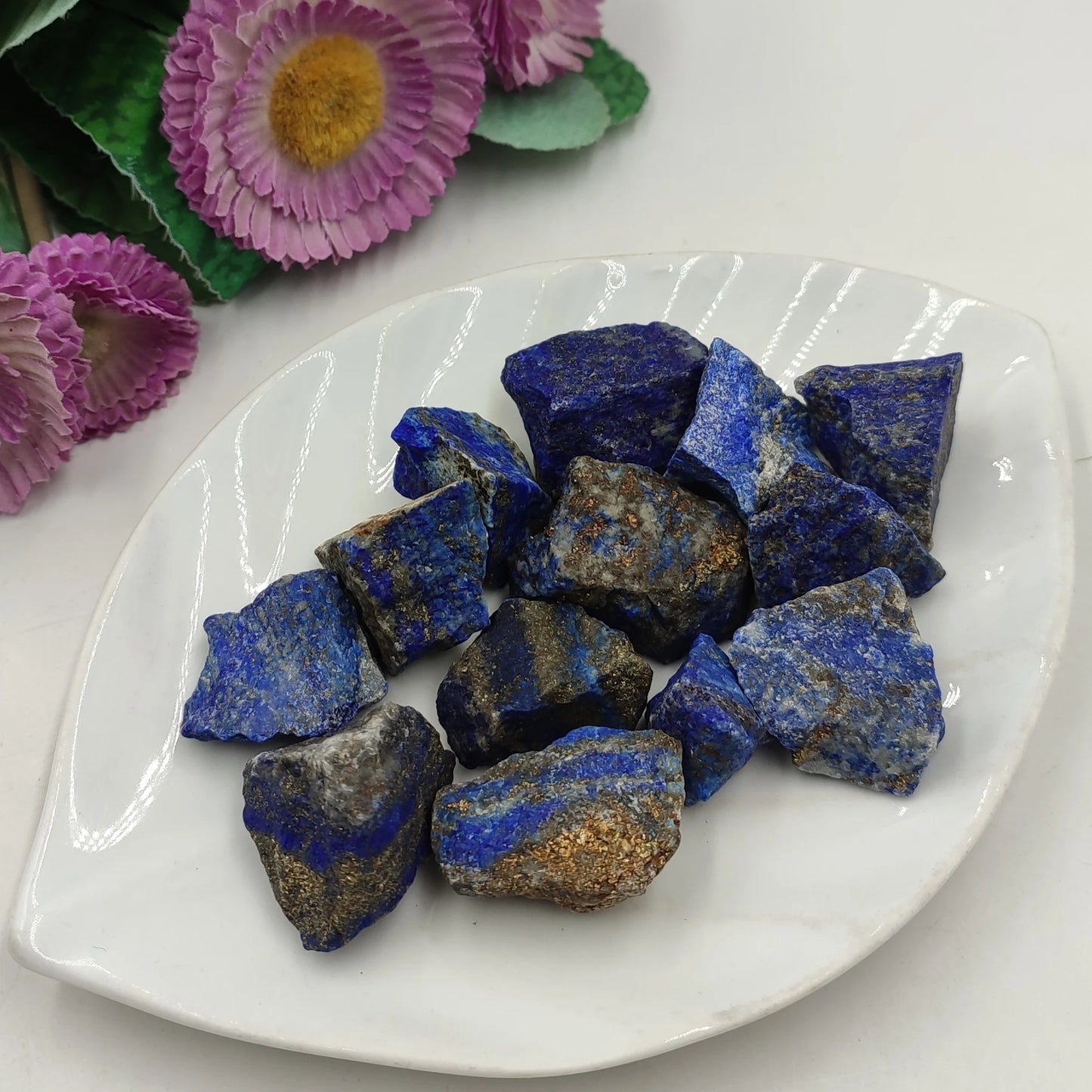 1pc Lapis Lazuli Raw Natural Stone Crystals Lapislazuli Crystal Rock Healing Reiki Chakra Mineral Aquarium Home Room Decor