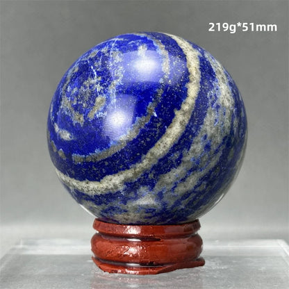 Bola de Lápis-Lazúli Natural Artesanato Polido Aura Cura Energia Meditação Adivinhação Altar Bola de Pedra Mineral Ornamentos para Casa Presente