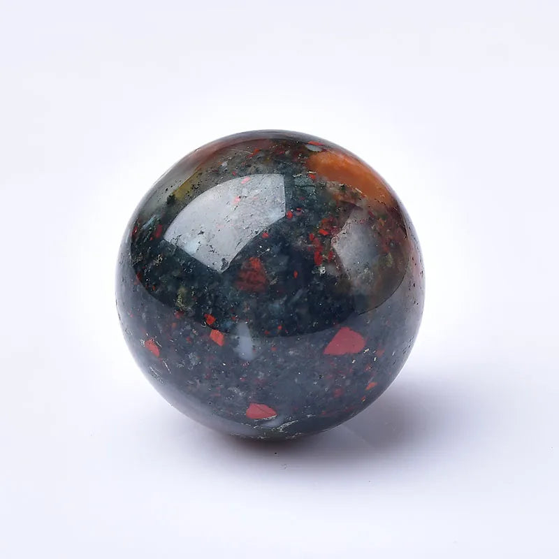 Natural small africa blood sphere Healing Sphere Gemstone Quartz Stone sphere