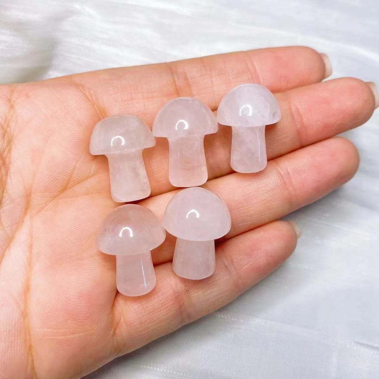 Quartz Crystal Mini Mushroom – Healing Décor