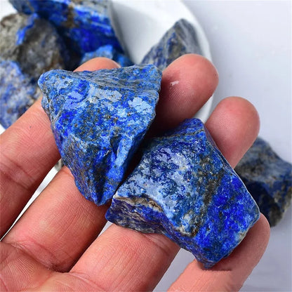 200g Natural Lapis Lazuli &amp; Quartz Crystal Ore – Healing Gemstone Collection for Meditation