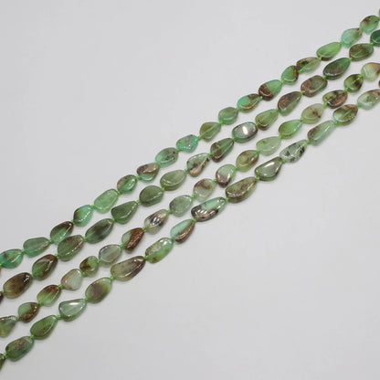 Gains High Quality Chrysoprase Strand In Special Shaped For Necklace Jewlery Fitting Accessories Free Shipping