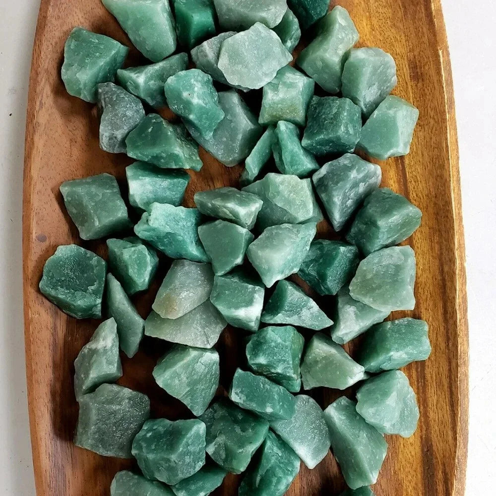 Natural Green Aventurine Crystal Quartz Raw Rough Tangling Jade Mineral Healing Crystals Specimens Reiki Collectible Home Decor