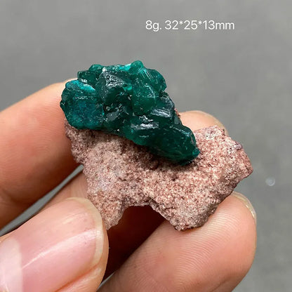 100% Natural Congo green Dioptase Mineral specimen stones and crystals quartz collection