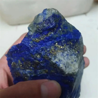 200g Natural Lapis Lazuli &amp; Quartz Crystal Ore – Healing Gemstone Collection for Meditation