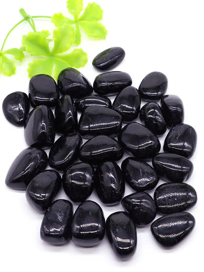 Natural Black Tourmaline Quartz Crystals And Healing Stones Tumbled Bulk Mineral Specimen Gemstones Home Aquarium Decoration