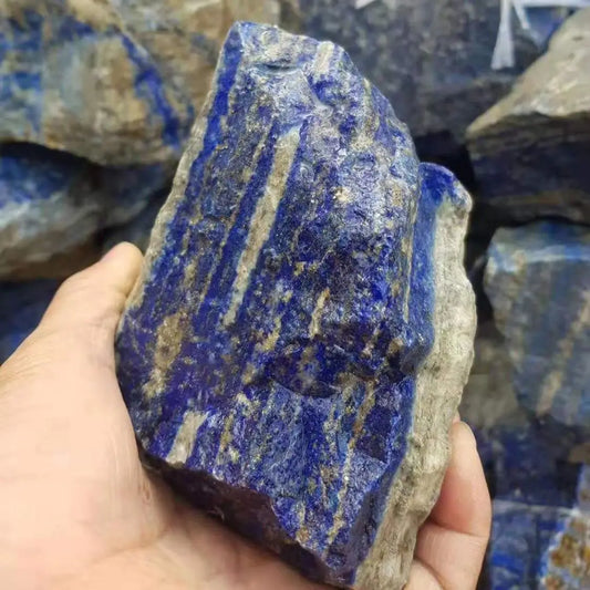 Natural Raw Lapis Lazuli Stone Rough Mineral Specimen Crystal Stones Room Decor