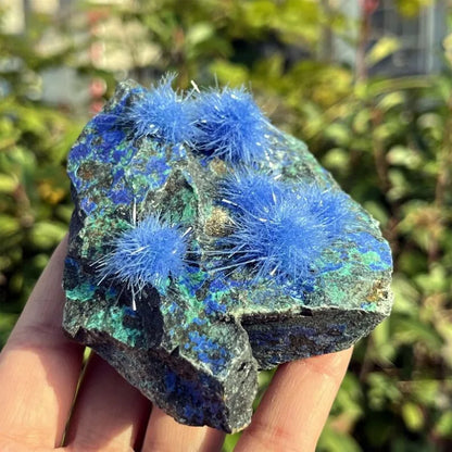 Rare Azurite Ore Specimen, Crystal Cluster, Reiki Healing, Quartz Piont, Home Decor, Mineral Specimens, Crystal Collection