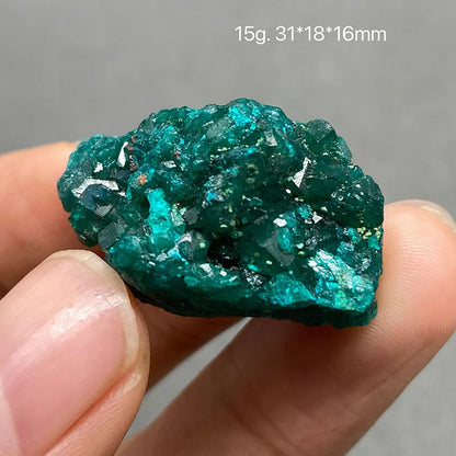 100% Natural Congo green Dioptase Mineral specimen stones and crystals quartz collection