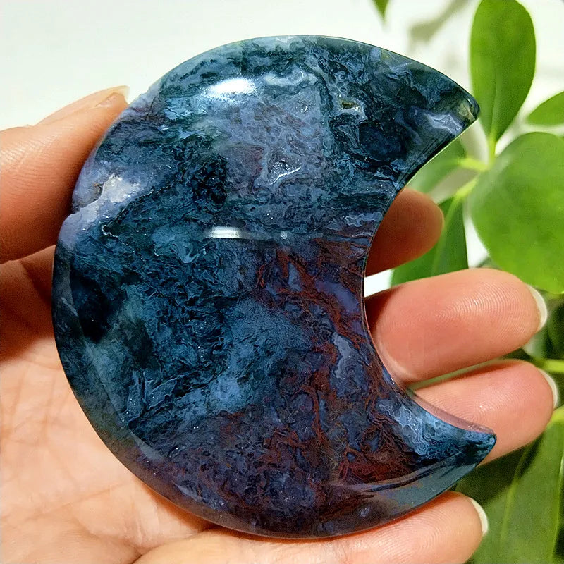 Natural Ocean Jasper Sea Gem Moon Sorcerer Exorcism Meditation Energy Exorcise evil spir Cures Crystal Home Feng Shui Decoration