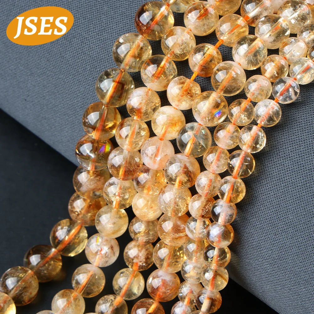 A+ Natural Pyramid Citrine Yellow Crystal Beads for Jewelry Making DIY Bracelets Accessorries 15 inches Strand Beads Wholesale