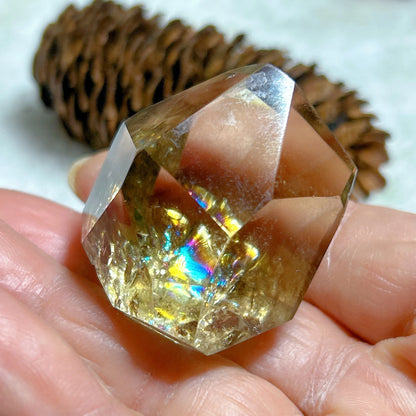 Natural Crystals Rainbow Smokey Citrine Free Form Healing High Quality Home Decorations  Mineral Energy Gift