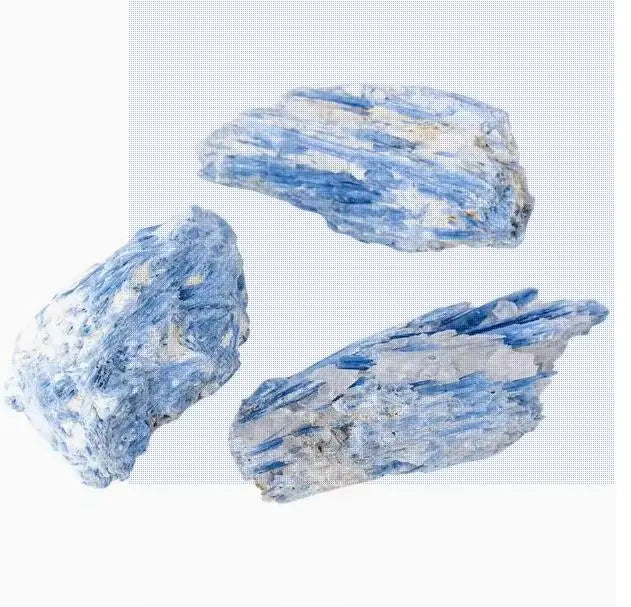 100% Natural Blue Kyanite Mineral Specimen - Raw Healing Stones for Feng Shui Decoration