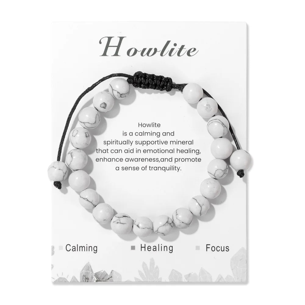 Fashion Energy Stone Hematite Beads Bracelet Men Natural Healing Quartz Bracelets No-Magnetic Health Protection Women Jewelry