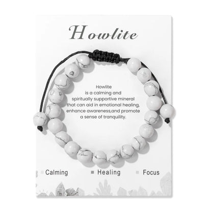 Fashion Energy Stone Hematite Beads Bracelet Men Natural Healing Quartz Bracelets No-Magnetic Health Protection Women Jewelry