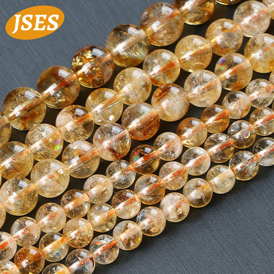 A+ Natural Pyramid Citrine Yellow Crystal Beads for Jewelry Making DIY Bracelets Accessorries 15 inches Strand Beads Wholesale