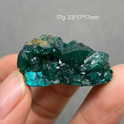 100% Natural Congo green Dioptase Mineral specimen stones and crystals quartz collection