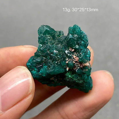 100% Natural Congo green Dioptase Mineral specimen stones and crystals quartz collection