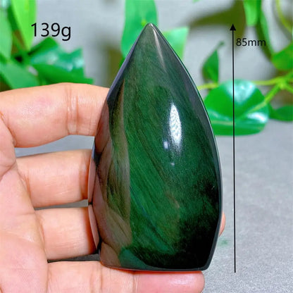 Rainbow Obsidian Free Form Crystal Natural Quartz  Stone Home Decoration Minerals Reiki Craft Gifts Energy Healing Spiritual