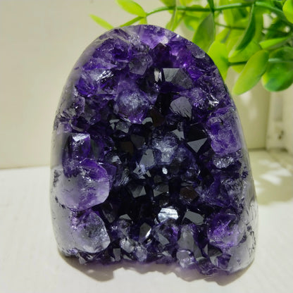 Natural Stones Uruguay Amethyst Quartz Crystal Cluster Meditation Witchcraft Energy FengShui Crystal Room Decoration