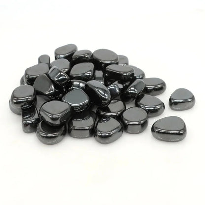 Natural Hematite Irregular Tumbled Stones Healing Crystals Reiki Quartz Mineral Gemstone Home Decor Specimen Aquarium Decoration