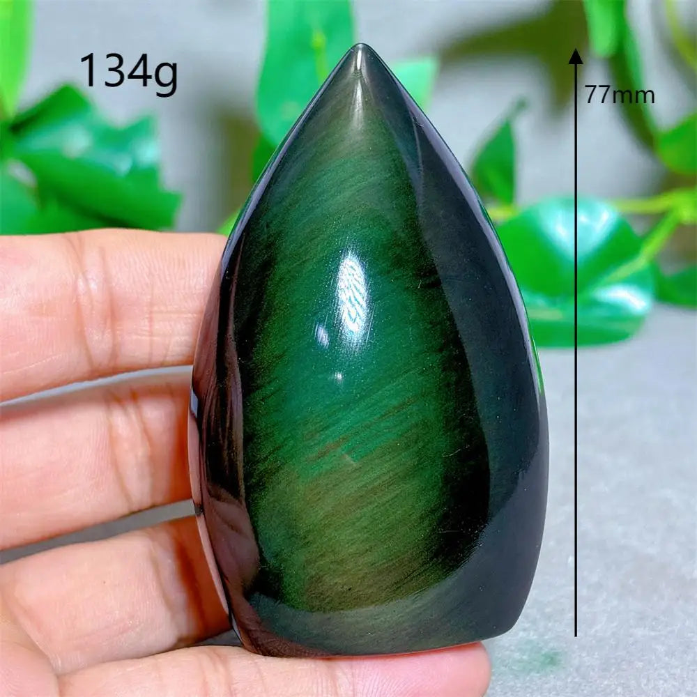 Rainbow Obsidian Free Form Crystal Natural Quartz  Stone Home Decoration Minerals Reiki Craft Gifts Energy Healing Spiritual