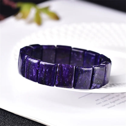 Natural Charoite Bangle Women Beautiful Colorful Crystal Energy Healing Fashion Gemstone Jewelry 1PCS 12x16mm