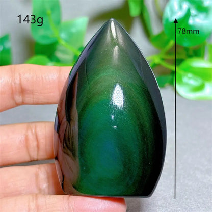 Rainbow Obsidian Free Form Crystal Natural Quartz  Stone Home Decoration Minerals Reiki Craft Gifts Energy Healing Spiritual