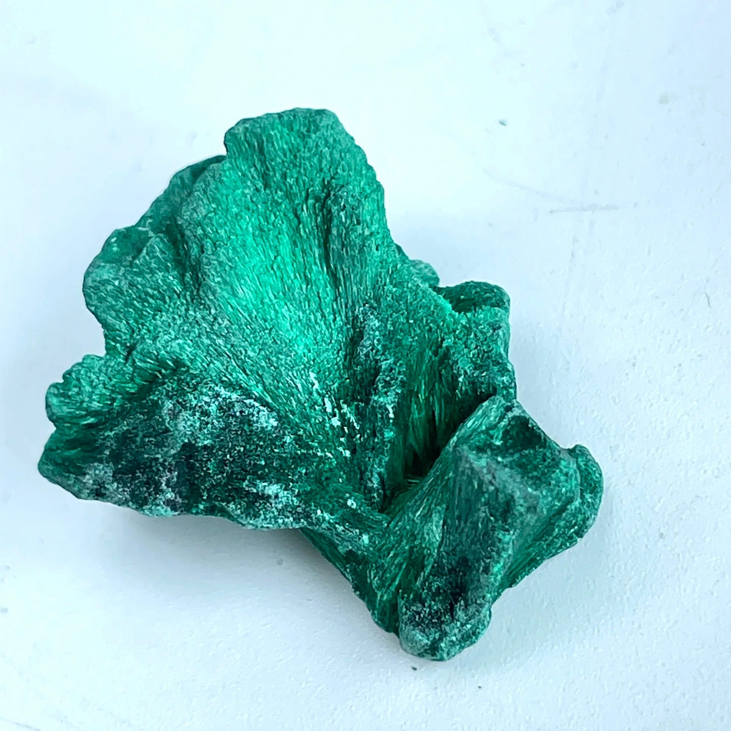 1PC/100gram Natural Velvet Malachite Raw Specimen, Mineral Collection, Precious Crystal Malachite Cluster