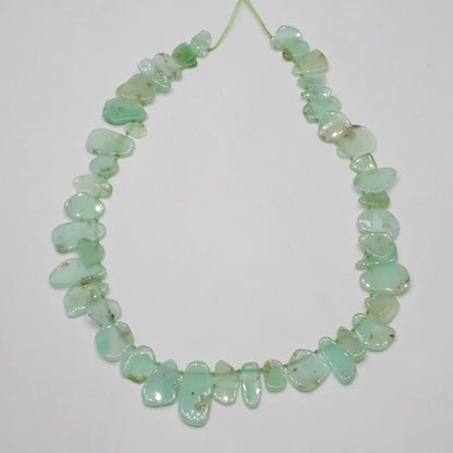 Gains High Quality Chrysoprase Strand In Special Shaped For Necklace Jewlery Fitting Accessories Free Shipping