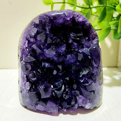 Natural Stones Uruguay Amethyst Quartz Crystal Cluster Meditation Witchcraft Energy FengShui Crystal Room Decoration