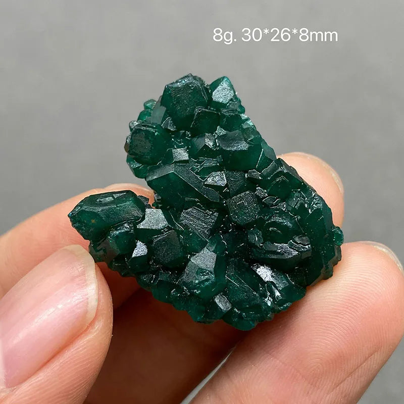 100% Natural Congo green Dioptase Mineral specimen stones and crystals quartz collection