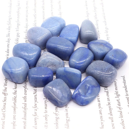 Cristal de aventurina azul natural y piedras curativas, piedra preciosa pulida irregular, muestra mineral a granel, decoración para el hogar y el acuario, regalo