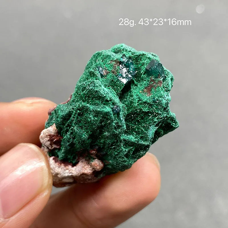 100% Natural Congo green Dioptase Mineral specimen stones and crystals quartz