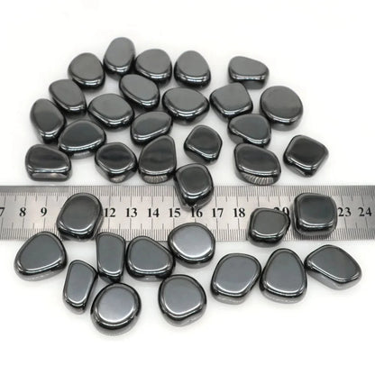 Natural Hematite Irregular Tumbled Stones Healing Crystals Reiki Quartz Mineral Gemstone Home Decor Specimen Aquarium Decoration