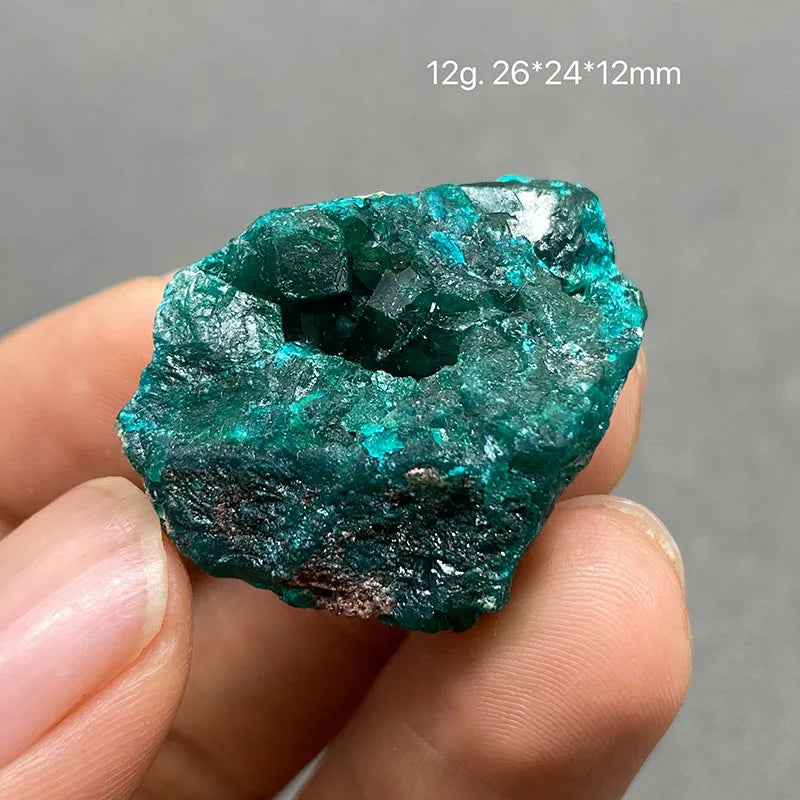 100% Natural Congo green Dioptase Mineral specimen stones and crystals quartz collection