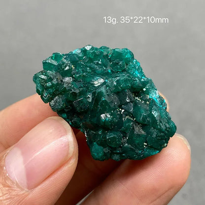 100% Natural Congo green Dioptase Mineral specimen stones and crystals quartz collection