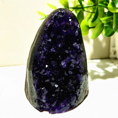 Natural Stones Uruguay Amethyst Quartz Crystal Cluster Meditation Witchcraft Energy FengShui Crystal Room Decoration