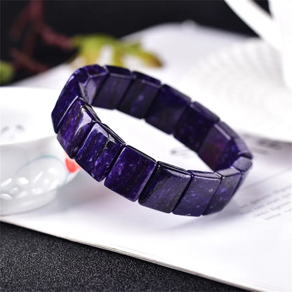 Natural Charoite Bangle Women Beautiful Colorful Crystal Energy Healing Fashion Gemstone Jewelry 1PCS 12x16mm