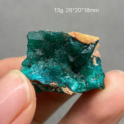 100% Natural Congo green Dioptase Mineral specimen stones and crystals quartz collection