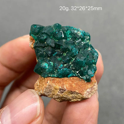 100% Natural Congo green Dioptase Mineral specimen stones and crystals quartz